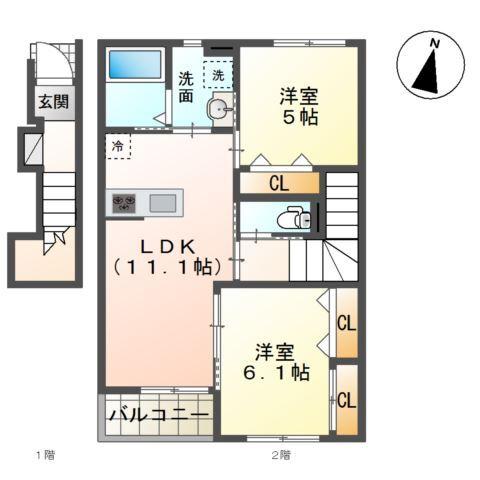  間取り図写真