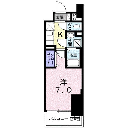 ジョリ　シャルマン（503） 間取り図画像