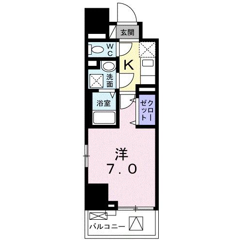 ジョリ　シャルマン（404） 間取り図画像