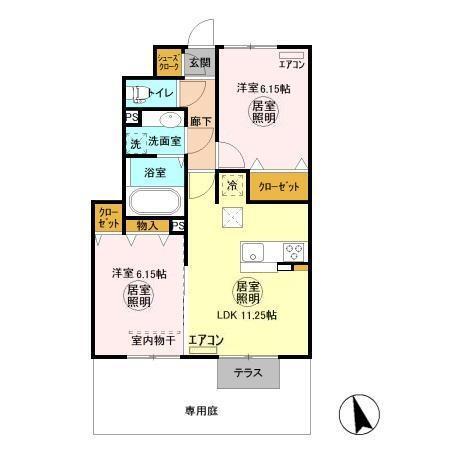  間取り図写真