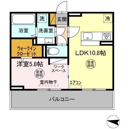 長須賀NTステージ（306） 間取り図画像
