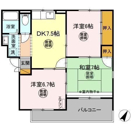  間取り図写真
