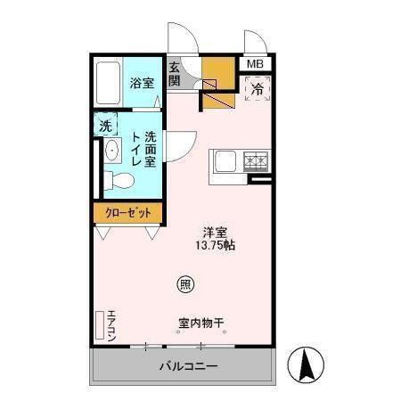 Biz STAY 木更津（306） 間取り図画像