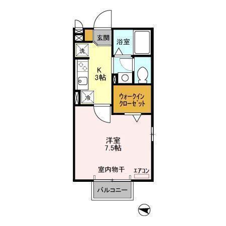 ステラコート（201） 間取り図画像