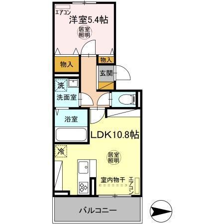 D-room穴川２丁目（302） 間取り図画像