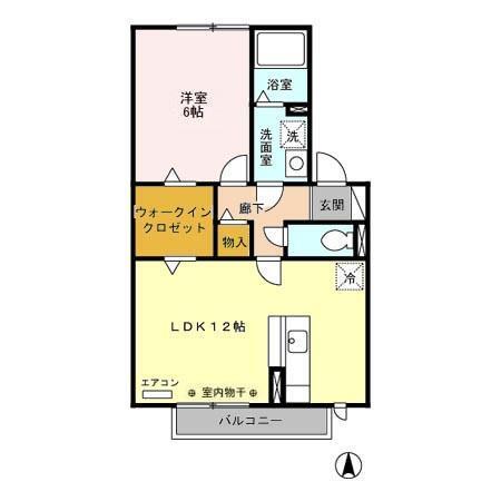 エスペランサ（202） 間取り図画像