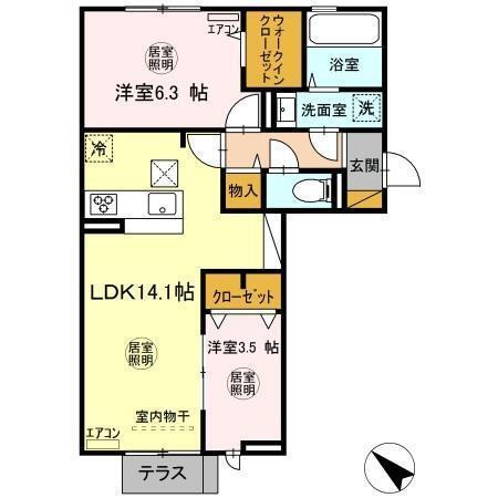 Ｓｏｒａ（103） 間取り図画像