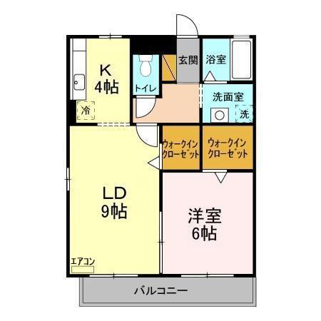 エクセル青葉（203） 間取り図画像
