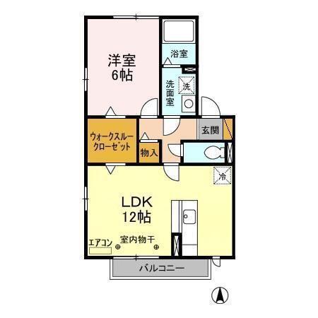 エスペランサ（205） 間取り図画像