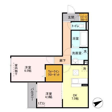  間取り図写真