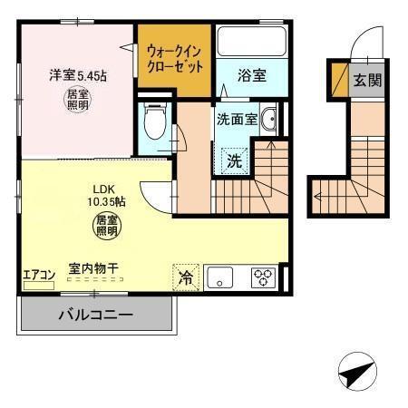  間取り図写真