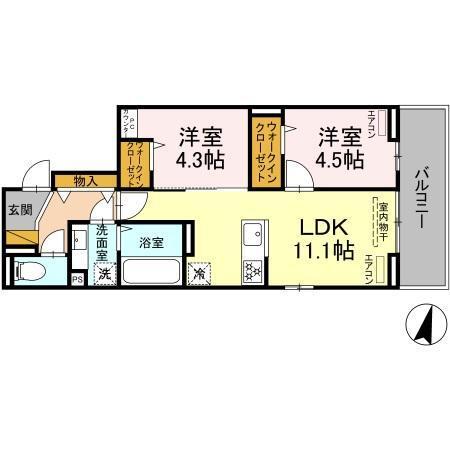  間取り図写真