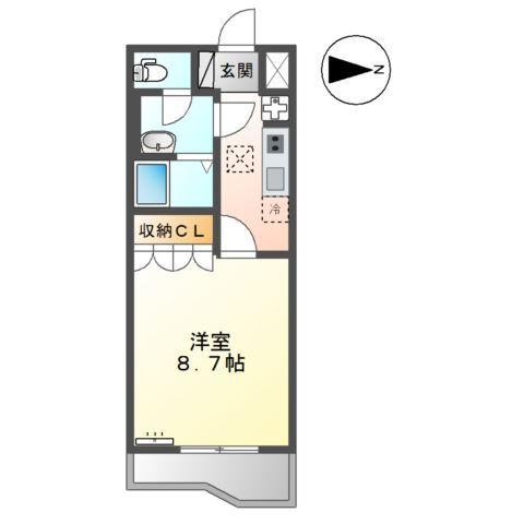 ル・シェモア 間取り図画像