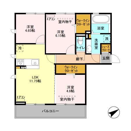  間取り図写真
