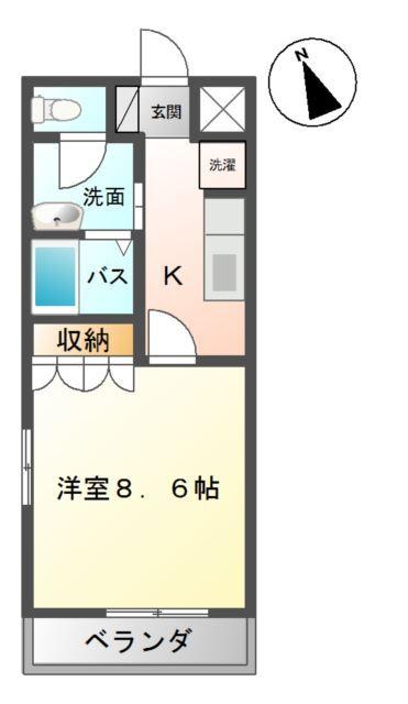 コンフォルト 間取り図画像