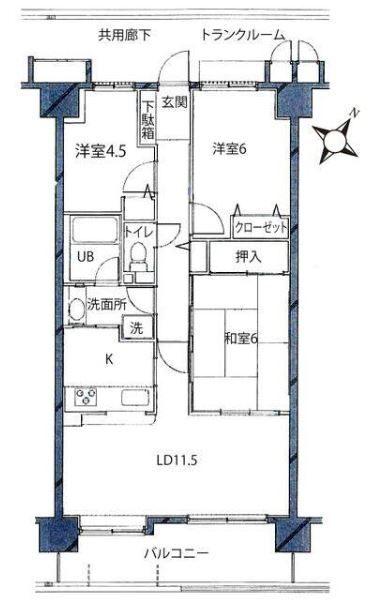  間取り図写真