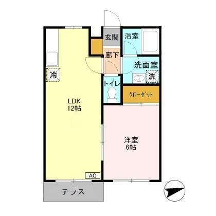 ピュアパレス（103） 間取り図画像
