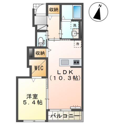 ＮＦコーポ１号館 間取り図画像