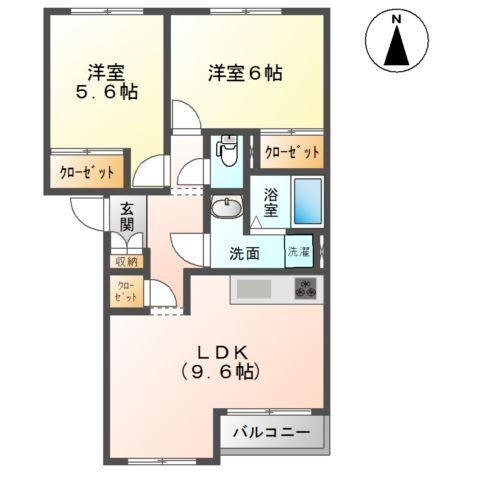 シティルミナスⅡ 間取り図画像