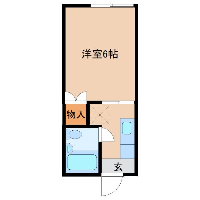 SKY HEAVEN（103） 間取り図画像