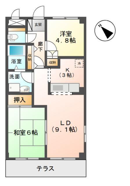  間取り図写真