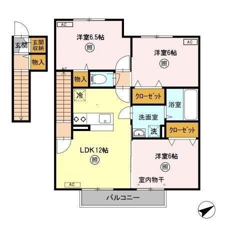  間取り図写真