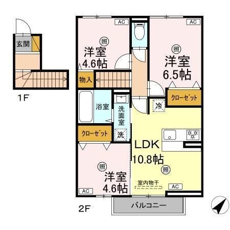  間取り図写真