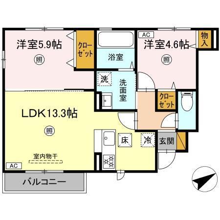 間取り図写真