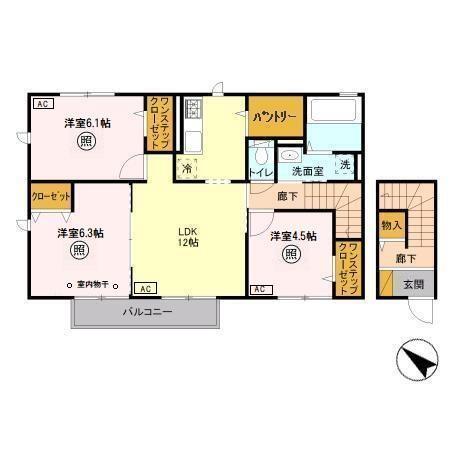  間取り図写真