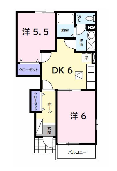 プラムフィールドＤ（103） 間取り図画像