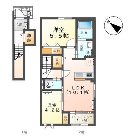  間取り図写真