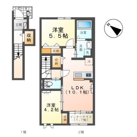  間取り図写真