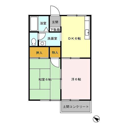  間取り図写真