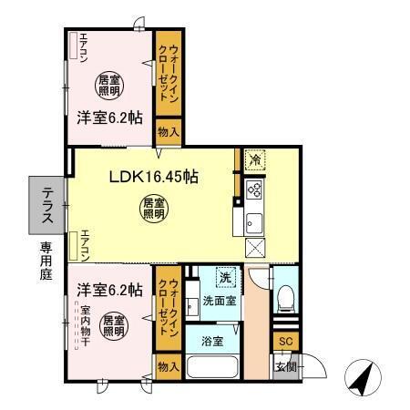  間取り図写真