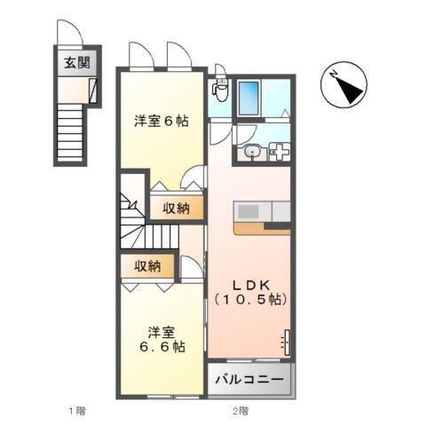  間取り図写真