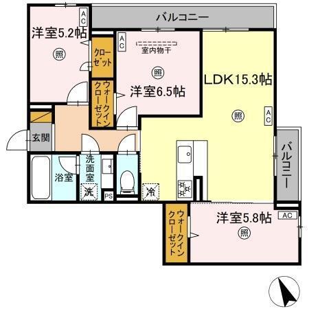  間取り図写真