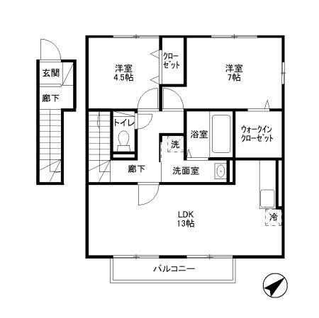  間取り図写真
