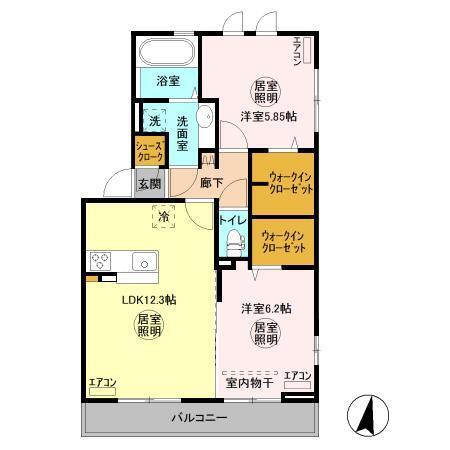  間取り図写真