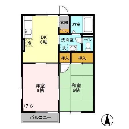 グランシャリオ（205） 間取り図画像