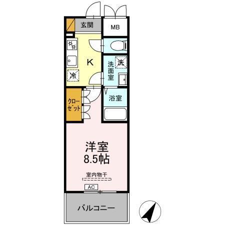 D-ROOM千葉中央（0606） 間取り図画像