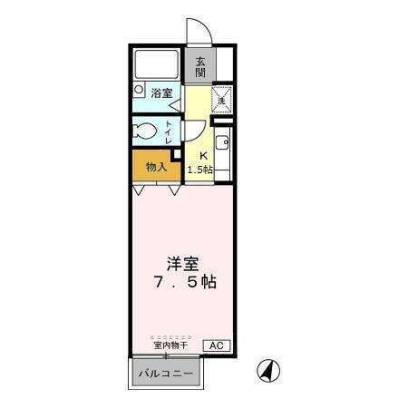 オプス・なのはな（106） 間取り図画像