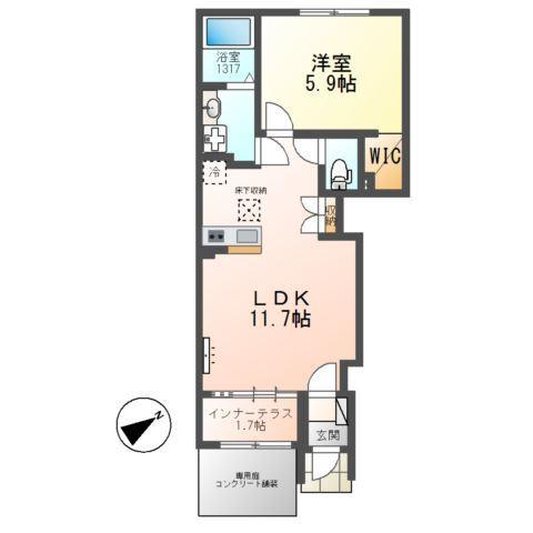 ソル・ルーベル 間取り図画像