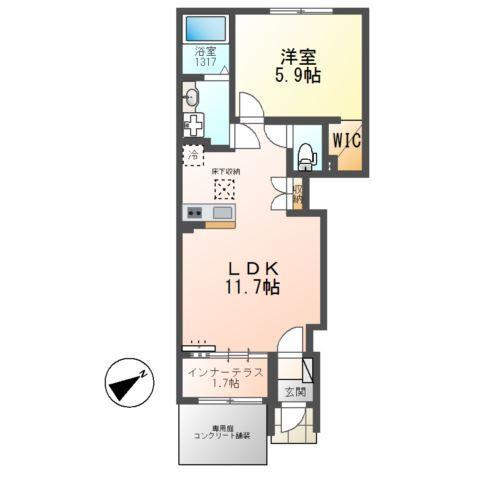 ソル・ルーベル 間取り図画像