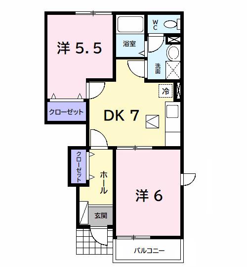 アヴニールⅩ（103） 間取り図画像