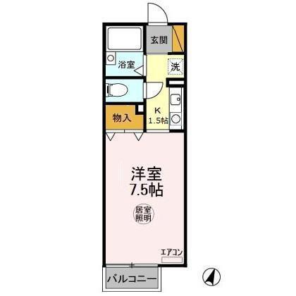 オプス・なのはな（108） 間取り図画像