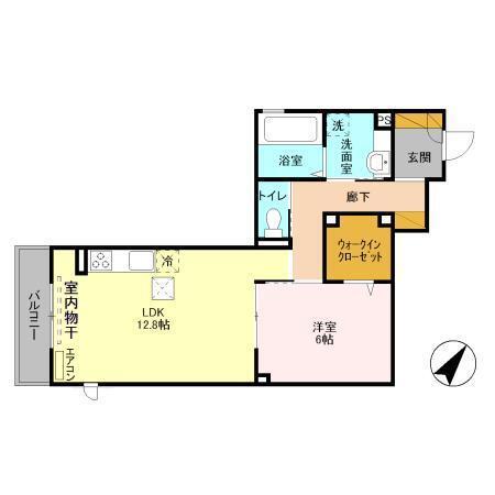 ＬＥＸＳＡＳＵ春日（105） 間取り図画像