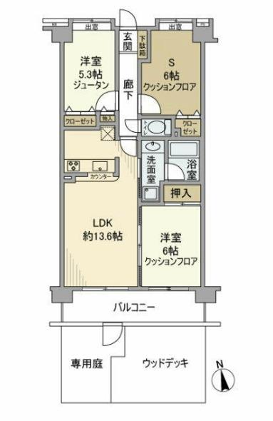  間取り図写真