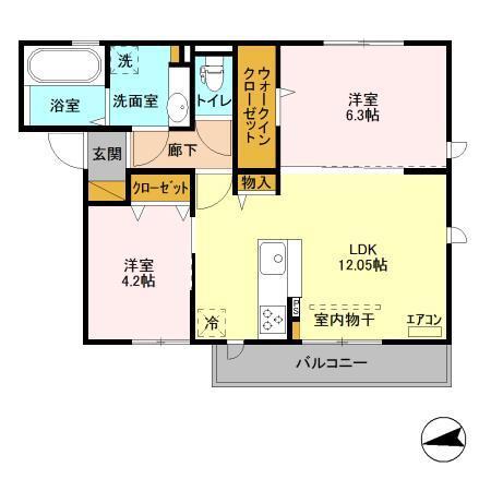  間取り図写真