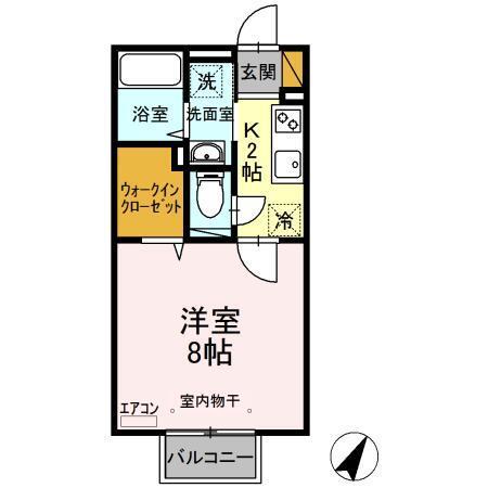 グラン　フェルト（205） 間取り図画像