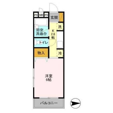 αNEXTおゆみ野第３弐番館（106） 間取り図画像